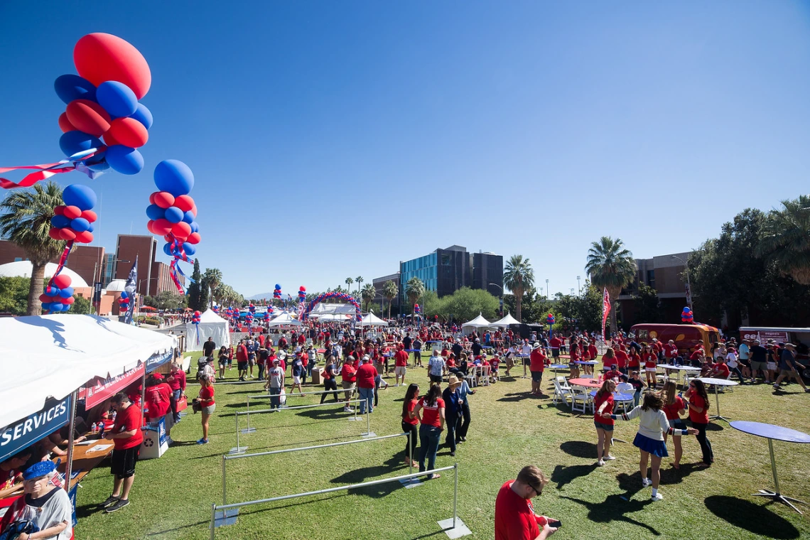 Event at University of Arizona's Mall